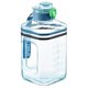 thumbnail image 2 of Botellas de Agua Deportivas Portátiles Botella de Gimnasio Botellas para Beber a Prueba de , para Acampar Gimnasio Entrenamiento Ejercicio Viajes , Azul, 25x12x12cm Gloria Botella de bebida, 2 of 9