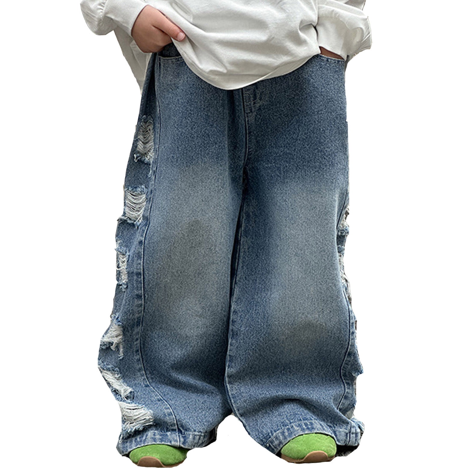 Jeans Square Pants Outfit 2018 Boys Baggy Jeans Baggy Cargo Pants