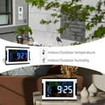 Digital Atomic Clock with Auto Set, Indoor/Outdoor Temp, Humidity