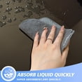 thumbnail image 4 of FRKSMD-Kitchen Washcloths for Dishes Absorbent Microfiber Dish Cloths Quick Dry Dish Rags with Poly Scour Scrub Side Ideal for Kitchen Cleaning (Gray, 7inchx7inch 12 Pack), 4 of 4