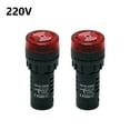 thumbnail image 4 of 2Pcs Ad16-22Sm Sound Light Alarm Ac Dc12V 24V 220V Flash Buzzer Red 24V, 4 of 8