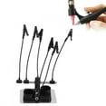 thumbnail image 2 of Airbrush Holder, Durable Airbrush Holder Clips, High Temperature Resistant Airbrush Sprayer Stand, For Paint Spraying Room Easy To Use Painting Model Practical, 2 of 8