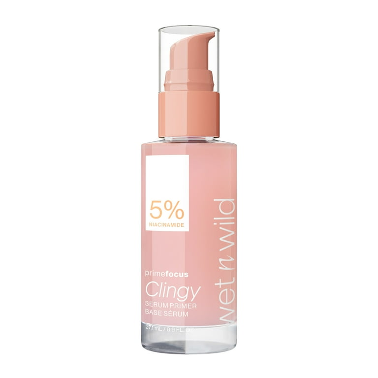 wet n wild Prime Focus Clingy Serum Primer, 0.9 Fl oz, 5