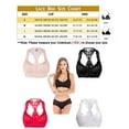 thumbnail image 4 of Tinglu Sexy Lace Bras for Women Bralette Underwear Padded Brassiere, 4 of 6