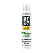 Hello Bello Mineral SPF 50 Sunscreen, Reef-Friendly Spray for Kids and Adults, 5.0 fl oz