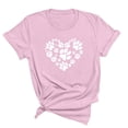 thumbnail image 4 of Fiudx Ofertas y Liquidaciones Camiseta Informal de Manga Corta con Cuello Redondo y Estampado Informal a La Moda para Mujer, 4 of 4