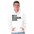 thumbnail image 4 of Best Husband Ever Trophy Hubby Gift Men's Big & Tall Graphic Hoodie Brisco Brands 3X, 4 of 5
