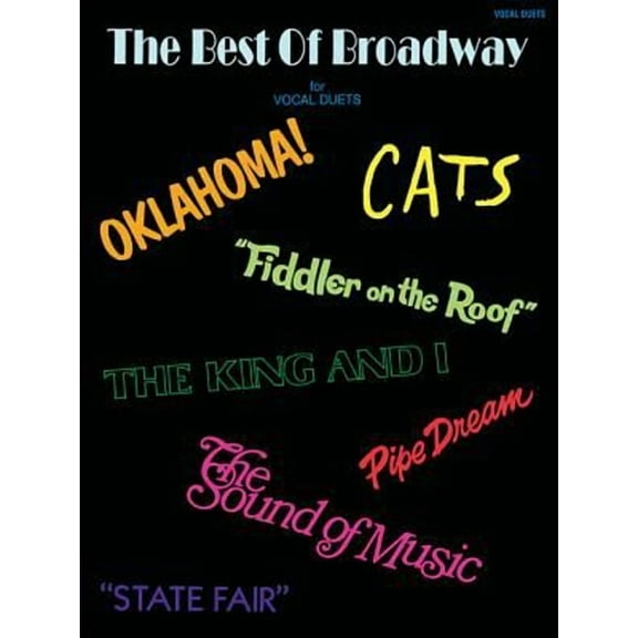 Best of Broadway: Vocal Duets (Paperback)