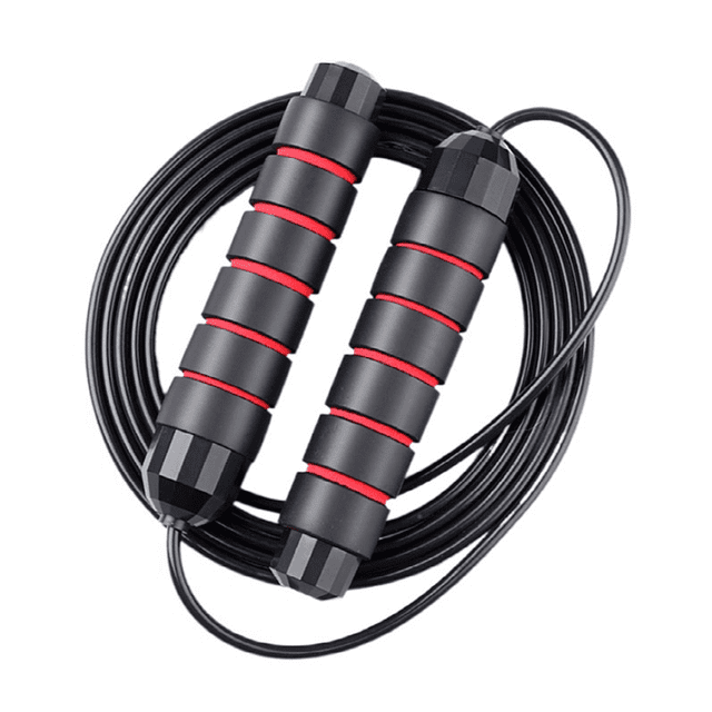 Bienvenido Cable ajustable sin enredos cuerda para saltar asas cómodas para ejercicio aeróbico, entrenamiento físico