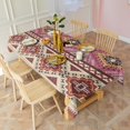 thumbnail image 3 of Rectangle Waterproof Tablecloth 60×102 Inch, Bohemia Style Reusable Indoor/Outdoor Durable Table Cover for Party Kitchen Dinner Room Decor, 3 of 6