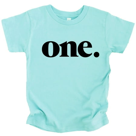 

Bold One 1st Birthday Shirt for Baby Girls First Birthday Outfit Chill Shirt