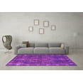 thumbnail image 3 of Ahgly Company Indoor Round Oriental Pink Industrial Area Rugs, 3' Round, 3 of 4