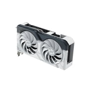 ASUS Dual GeForce RTX 4060 Ti White Edition 8GB GDDR6 (PCIe 4.0, 8GB GDDR6, DLSS 3, HDMI 2.1, DisplayPort 1.4a, Axial-tech fan design, 0dB technology) DUAL-RTX4060TI-8G-WHITE
