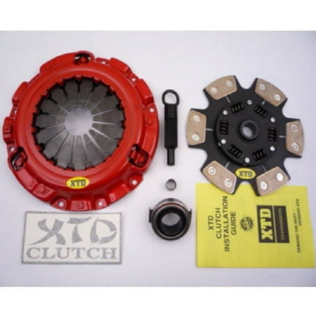 6 Puck Clutch Kit - XTD® STAGE3 CERAMIC 6 PUCK SPRUNG CLUTCH KIT TACOMA TUNDRA T100 4RUNNER 3.4L