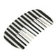 thumbnail image 1 of Peine de Cabello de Dientes Anchos Anti-Estático de Tamaño de Bolsillo para Desenredar Cabello Rizado Grueso Blanco Negro, 1 of 1