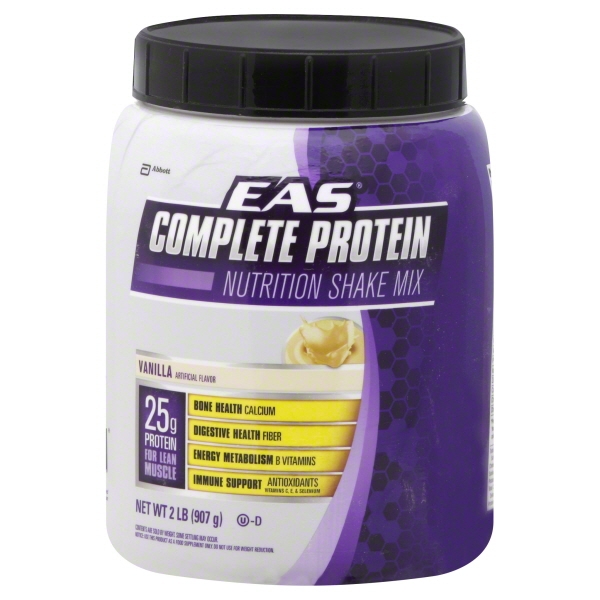 Abbott Nutrition EAS Complete Protein Nutrition Shake Mix, 2 lb