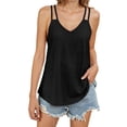 thumbnail image 1 of Hauts Courts Élégants Sans Manches pour Femmes - Camisole Imprimée Col Rond pour Printemps Automne Hiver, 1 of 6