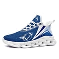 thumbnail image 3 of PLERISE Men's Wide Fit Football Sneakers, Low-Top Lace-Up Shoes with Cushioned Sole for Walking, Training, Outdoor Sports, Casual Wear, and All-Day Comfort, 3 of 6
