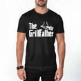 thumbnail image 7 of The Grillfather | Funny Dad Grandpa Grilling BBQ Meat Humor T-Shirt Joke for Men, 7 of 7