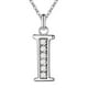 thumbnail image 1 of Collar de 26 letras, accesorios de moda de diamantes, regalos para la novia del amante Wmkox8yi sjalhkljlk5866, 1 of 1