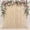 Champagne, variant on Cymbex Tulle Backdrop Curtain with Lights String 10 ft x 8 ft Ivory Sheer Curtains for Wedding Birthday Party Background Decor (2 Panels 5 x 8 ft)