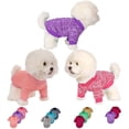 thumbnail image 3 of MOIRIG Suéter para perro, suéteres para perros pequeños, paquete de 3 ropa cálida y suave para mascotas para cachorros, gatos medianos y grandes, perros niña o niño, camisa para perro para invierno Na, 3 of 4