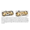 thumbnail image 4 of Design House 525816 Madison Wide Spread Bathroom Faucet, Oil Rubbed Bronze, 4 of 9