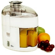 Elite Gourmet Juice Extractor w/ Cutter/Strainer, Stainless Steel