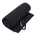 thumbnail image 1 of Toalla deportiva de golf, negra, 1 of 1