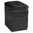 thumbnail image 1 of Scranton & Co 20"D Mobile Pedestal 2-Drawer Box/Filing Cabinet in Charcoal, 1 of 4