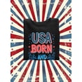 thumbnail image 3 of Usa Born And Raised Neon Sweatshirt Women -Image by Shutterstock, Female Small, 3 of 7