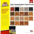 thumbnail image 4 of Wood Defender Semi-transparent Fence Stain DARK SIERRA gallon, 4 of 5