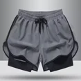 thumbnail image 3 of Gimnasio Short Con Licra Deportiva 2 En 1 Hombre Correr, 3 of 8