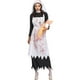 thumbnail image 1 of 1 pieza horrible disfraz de fantasma sangriento vampiro monja ropa de cosplay accesorios de fiesta de Halloween para actuación de mascarada (talla XL), 1 of 7