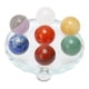 thumbnail image 2 of Juego de piedras de chakra, juego de 7 piedras de chakra, placa de carga, piedras de chakra, juego de piedras de chakra, diseño aerodinámico, 2 of 9