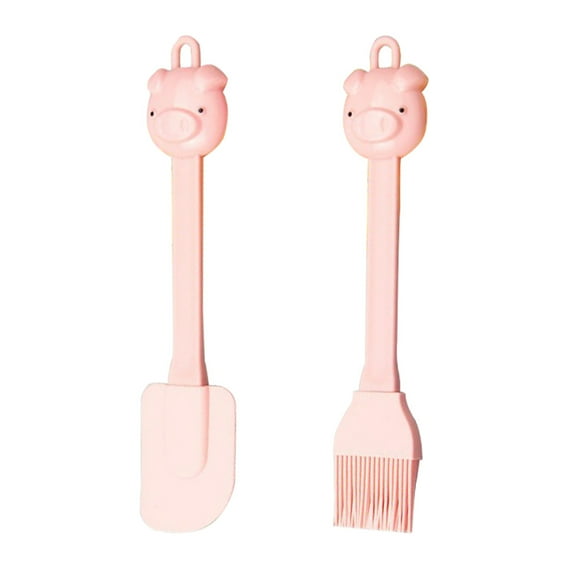 LULULION 1 Set Silicone Pastry Brush for Baking Tools in Pink Color