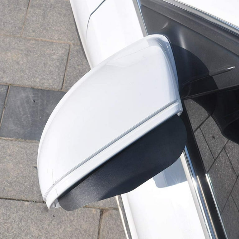 2pcs Car Rearview Mirror Rain Eyebrow Protector Rain Cover Rearview Mirror  Shade