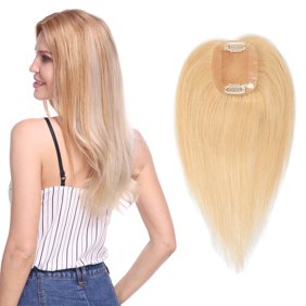 S Noilite 17 Long Straight Hair Topper With Wispy Thin Air Bangs