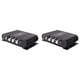 thumbnail image 1 of 2X Amplificador HIFI -838 Mini Amplificador MP3 para Coche de 2.1 Canales Entrada Auxiliar Ajuste de Graves Altos y Bajos Amplificador Supergraves 20Wx2+40W, 1 of 8