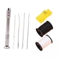 thumbnail image 1 of Rongfmy 3xLeather Sewing Awl Pins Set Shoe Repair Tools for Shoe Upholstery Leather white Threads, 1 of 9