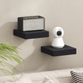 thumbnail image 2 of Furinno TANNA 9 x 9 2-in Thick Invisible Brackets Floating Shelves Americano, 2 of 4