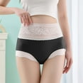 thumbnail image 2 of Womens Cotton Underwear Soft Full Briefs Breathable Ladies Underwear Panties High Waisted, 2 of 4