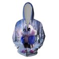 thumbnail image 1 of Under The Legend Of Undertale Skull Brothers 3D Printed Zipper Sweater Game Peripheral Hoodie Jacket, 1 of 3