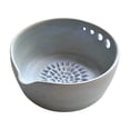 thumbnail image 3 of Garlic Pounding Bowl Handmade Brown Garlic Grater Bowl with Herb Shredder Kitchen Tool(1Pcs) Rkxzt, 3 of 9