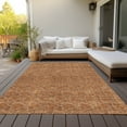 thumbnail image 6 of Addison Rugs Chantille Indoor/Outdoor Transitional Geometric Paprika Washable Rectangle Rug, 9' x 12', 6 of 6