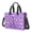 Unicorn and Rainbow Purple Pattern-1, variant on Unicorn and Rainbow Purple Pattern Canvas Messenger Tote Bag, Work Tote with Multi Pockets & Removable Strap, Magnetic Closure Gifts for Work Travel Shopping