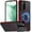 Red, variant on for Samsung Galaxy S22 Plus Case, Compatible with MagSafe, Anty-Slip Grip,Military-Grade Protective, Adjustable Kickstand Phone Case, Magnetic Case (Purple)