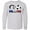 AC-Heather Grey, variant on Inktastic Go, France- Soccer, Football Long Sleeve Youth T-Shirt