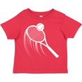 thumbnail image 3 of Inktastic Swinging Tennis Racket Boys or Girls Toddler T-Shirt, 3 of 5