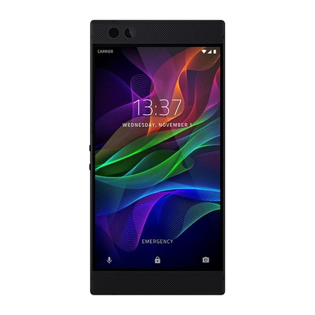 Razer Gaming Phone 64GB 4G LTE Android GSM Unlocked, Black (Certified (Best Affordable Android Phone For Gaming)